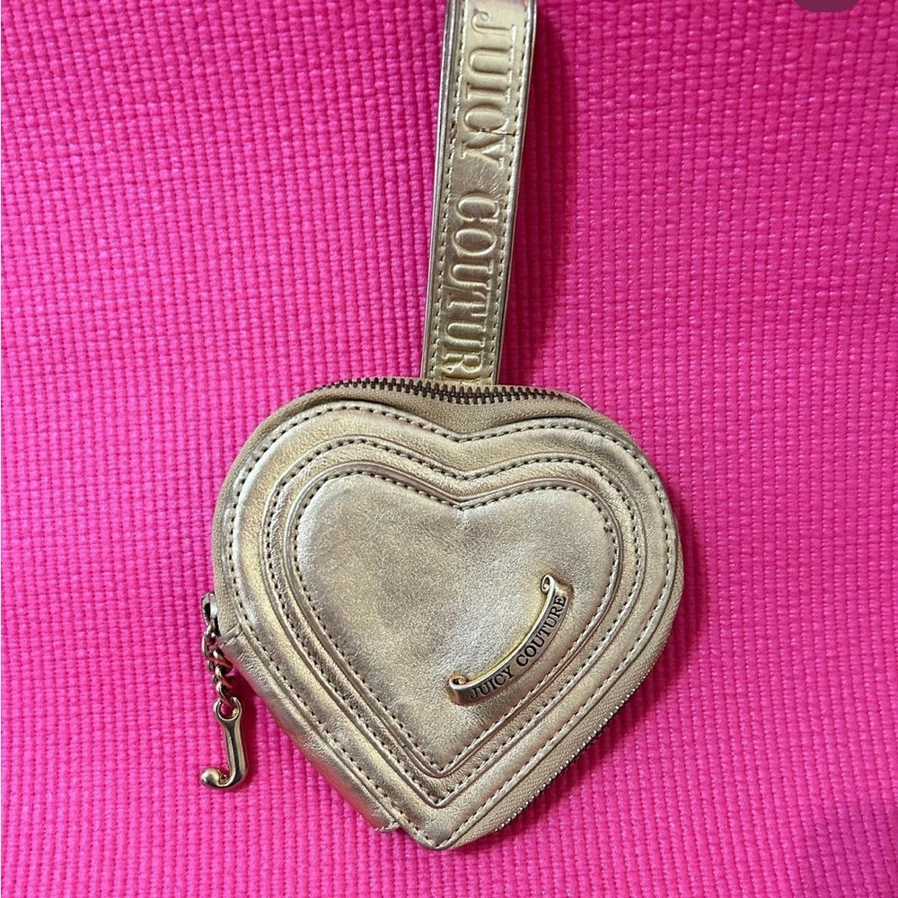 Juicy Couture Heart Wristlet